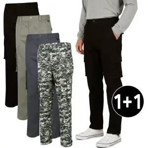 2장 봄 가을 남자 남성 카고 건빵 팬츠 등산복 작업복 아웃도어 작업복 아웃도어