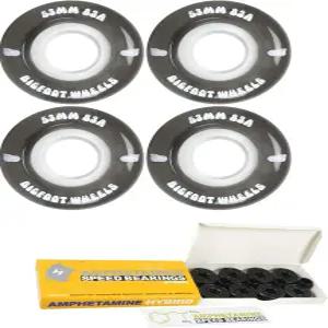 빅풋 스케이트보드 휠 83A 세라믹 베어링이 장착된 소프트 스트리트 크루저 필름러