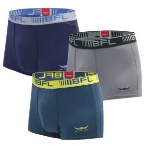 남성 쾌적한 데일리 사각드로즈 팬티 세트 HW-UW-BMD2302