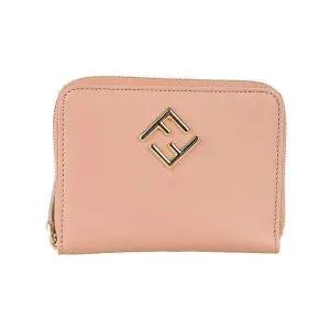 [펜디] FF 다이아몬드 지퍼 반지갑 136534023