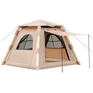 공기주입텐트 자동에어텐트 캠핑 두꺼운 사계절 공기주입 A패키지 차박 셀프 코튼 원터치