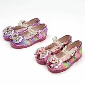 [보리보리/앙쥬]여아구두 키즈 주니어 초등 lt롤리진주LED 아동구두 wd 150-200m