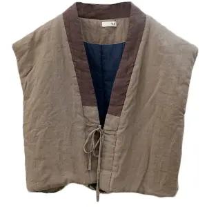 도톰한 남자 조끼 승려복 한복 생활 두루마기 개량 스님옷