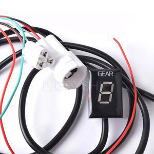 Kawasaki ZX12R 호환용 20002003 VN1500 0108 0309 Vulcan 오토바이 기어 표시기 디지털 16 레벨 미터