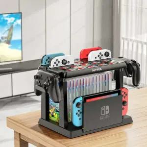 스위치 게임 타이틀 정리 충전 타워 프로콘 스토리지