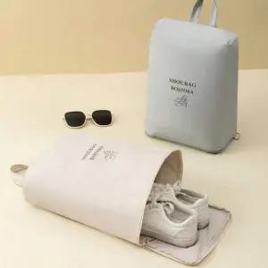 [셀러에이드]신발주머니 패브릭 여행용 운동화파우치