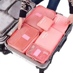[셀러에이드]트래블 포켓 여행용 파우치 6종 세트 압축