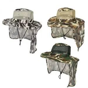 하이쉴드 넥커버 사파리 모자 햇등산모자 정글 낚시