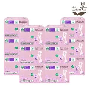 유기농 순면 유기농본 울트라슬림 생리대 롱팬티라이너 28P 12팩