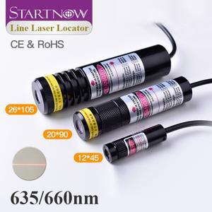 라인 레드 로케이터 635nm 10mw 적외선 레이저 모듈 포지셔닝 660nm 목공 석재 절단기
