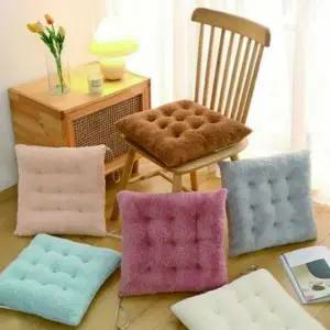 학생 방석 플러시 털 겨울 의자 방석 판매용품