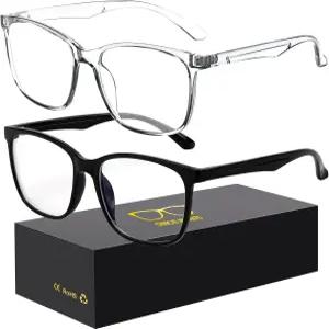 오일웨이 블루라이트 차단 안경 컴퓨터 읽기/게임/TV/폰 패션 눈의 피로 방지 UV 여성 남성용