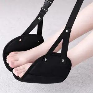 발해먹 비행기 기내용 여행 발받침 사무실 데스크 책상 휴대용 다리 거치대