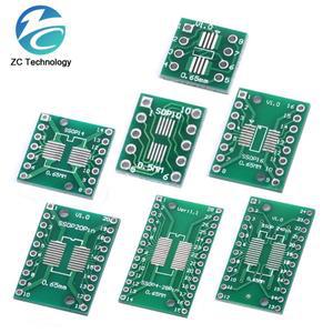 SOP8 SOP10 20 24 28 56 턴 DIP IC 어댑터 소켓 TSSOP SOIC PCB 보드 컨버터 플레이트 0.65mm 1.27mm