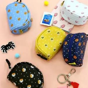 BS 카카오 프렌즈 반달 동전지갑 동전지갑 카카오파우치 카카오동전지갑