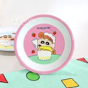 짱구는못말려 원형접시 17cm 사무용품 원형접시 17cm