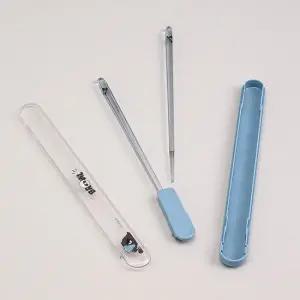 브롤스타즈 피크닉 젓가락 조용한 케이스 세트 크로우 사무용품 젓가락 조용한