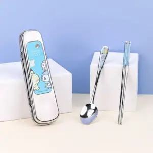 포켓몬 슈퍼클린 올스텐 수저 케이스 3P세트 사무용품 올스텐