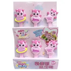 슈팅스타 캐치티니핑 하츄핑 포크픽 6P 사무용품 하츄핑 포크픽 6P