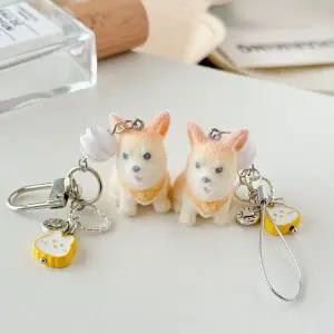 시바 강아지 키링 소형견 댕댕이 폰줄 귀여운