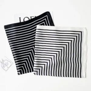 헤어 스카프 머리띠 여성 컷슬리프 스트라이프