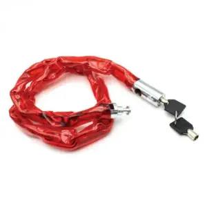 [셀러에이드]오토바이 자물쇠 잠금장치 와이어 체인 열쇠