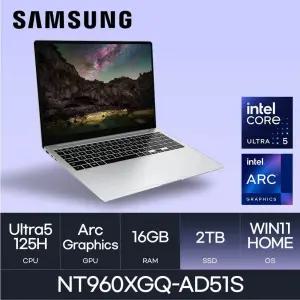HMC/ 삼성 갤럭시북4 프로 NT960XGQ-AD51S / 2TB / WIN11H / 고해상도 학생용 사무용 가성비 노트북