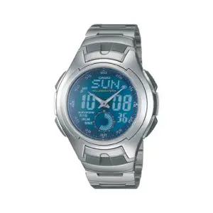 카시오 남성 남자 우레탄밴드 시계 AQ-160WD-2B