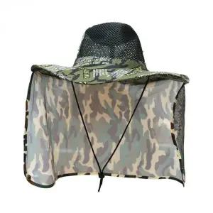 밀짚 모자 등산 사파리 농사 작업 벌망 그린