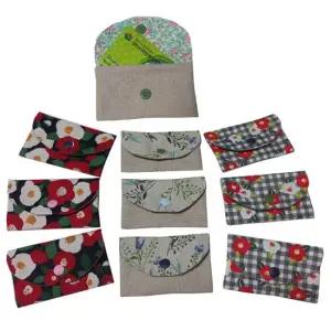 퀼트 여성 남성 천카드지갑 동전 명함 3개 색상랜덤 여자카드지갑 20대 남자카드지갑