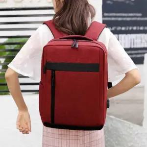 남녀 공용 학생 백팩 USB 충전 포트 캐주얼 책가방 대학생책가방 남자친구선물