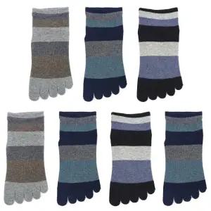 양말박스 남성발가락양말 단목 7켤레 YB5195