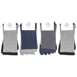 양말박스 남성발가락양말 장목 4켤레 YB5939