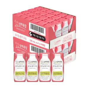 매일 딸기 유기농 멸균우유 125ml 48팩