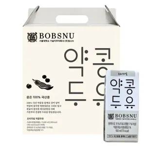 서울대 밥스누 오리지널 약콩두유 190ml 16개