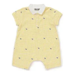 [블루독베이비](광주신세계)(YE)블루독피케반팔우주복(46319-600-02)