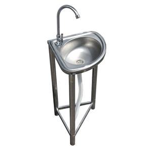 스텐 코너 세면대 세면기 삼각형 개수대 욕실 단일 없음 선반싱크 캠핑카 A 화장실