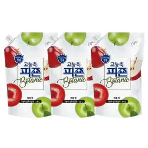 피죤 고농축 보타닉 애플밤 1600ml 3개