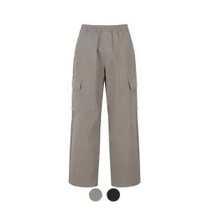 [폴햄] 남성 무브 카고 와이드 밴딩 팬츠_PHE3PP1779