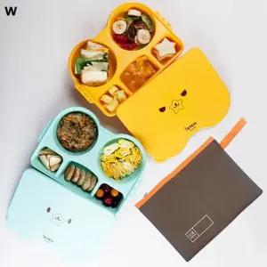 [퍼니메이커]아이별프렌즈 도시락식판+파우치 신아기업 도시락식판 유아도시락식판 유아도시락식판파우치