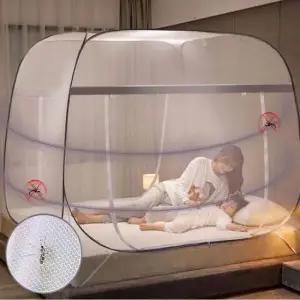 [생활] 열대야 모기장 원터치 텐트 싱글 매트리스 고정