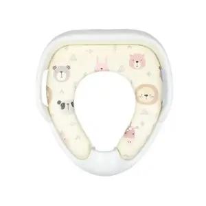 안전하게 배변활동이 유아 손잡이형 가능한 변기 커버 훈련 어린이날선물 사용 출산선물 폭신폭신 고급쿠션