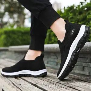 남성 DDF003F9 데일리 슬립온 학생 끈없는 스니커즈 편한 단화