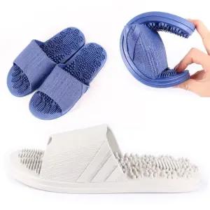 [퍼니메이커]남성 EVA 촘촘 지압 쿠션 슬리퍼 사무실 욕실 여름