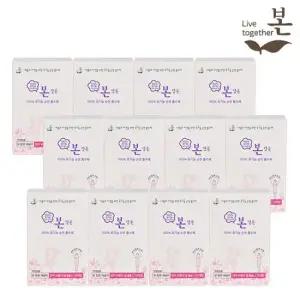 유기농 순면 유기농본 생리대 탐폰 레귤러 12P 12팩