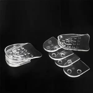 투명 BBV616L6 실리콘 5단 키높이 깔창 남녀공용 젤리인솔 GWM