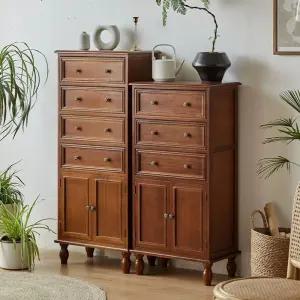 침실 틈새 코너 캐비넷 바퀴달린 서랍장 틈새서랍장