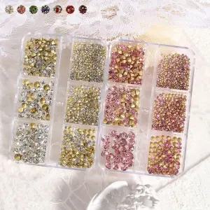 젤네일파츠 크리스탈 데코 다이아 스톤 네일아트 재료 악세서리