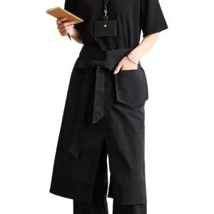 방수 카페 앞치마 남자 미용실 허리 에이프런 네일샵 랩스커트 카페앞치마