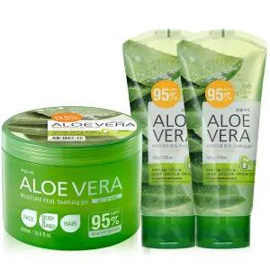 알로에 수딩젤 500ml+수딩젤 150ml 2개